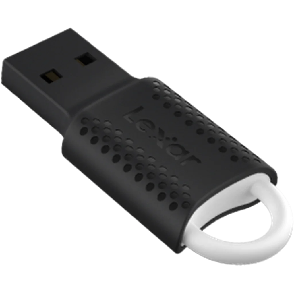 Lexar 16Gb Jumpdrive V40 Usb 2.0 Flash Drive - Black ColorWaves