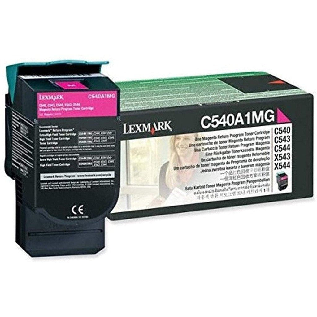 Lexmark C540 Magenta C540A1Mg Toner Cartridge Lexmark