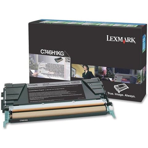Lexmark C746 Black Toner Cartridge (C746H1Kg) Lexmark