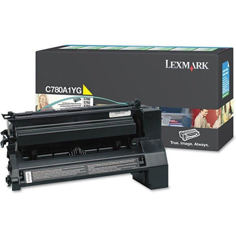 Lexmark C780A1Yg Yellow Toner Cartridge Lexmark