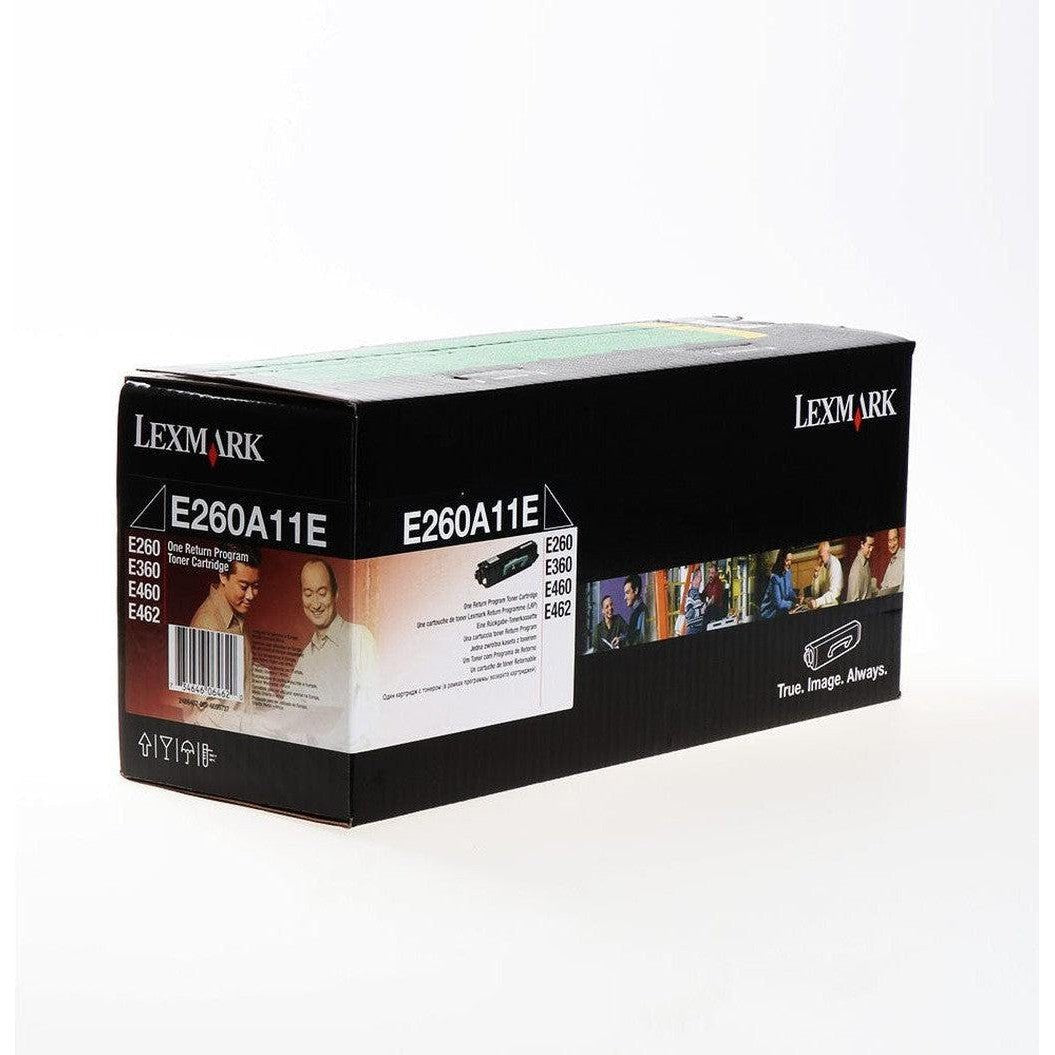 Lexmark E260A11E Black Toner Cartridge Lexmark