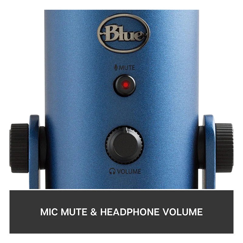 Logitech Blue Yeti USB Microphone - USB / Midnight Blue Logitech