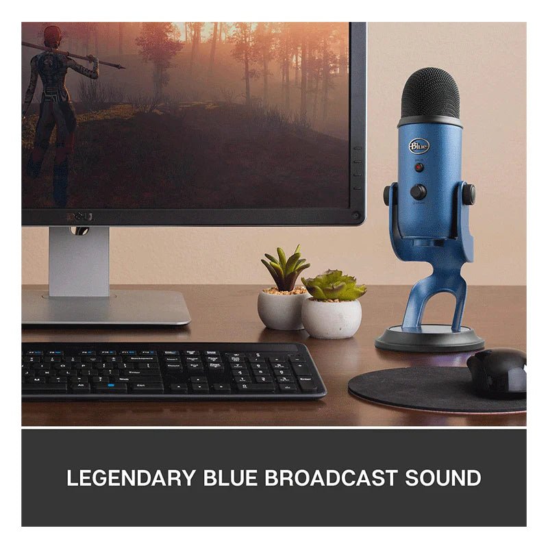 Logitech Blue Yeti USB Microphone - USB / Midnight Blue Logitech