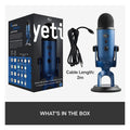 Logitech Blue Yeti USB Microphone - USB / Midnight Blue Logitech