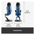 Logitech Blue Yeti USB Microphone - USB / Midnight Blue Logitech