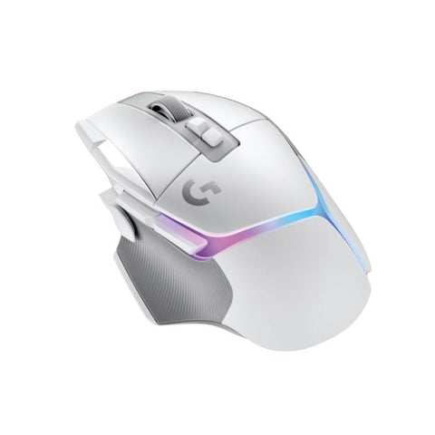 Logitech G502 X PLUS LIGHTSPEED Wireless RGB Gaming Mouse - White Logitech