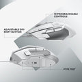 Logitech G502X Gaming Mouse- Wired / USB-A / White Logitech