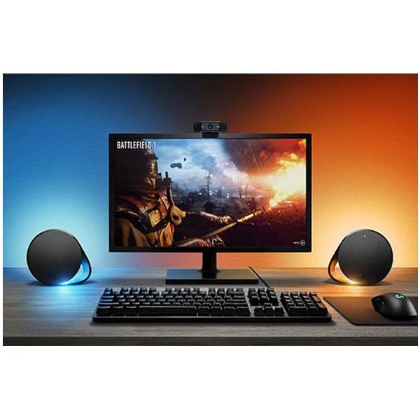Logitech G560 Lightsync PC Gaming Speakers - USB / 3.5mm / Bluetooth / Black Logitech