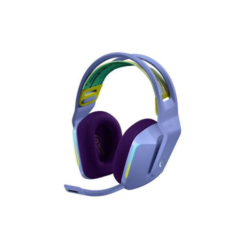 Logitech G733 Light Speed Wireless RGB Gaming Headset - Lilac For PC & PS4 Logitech