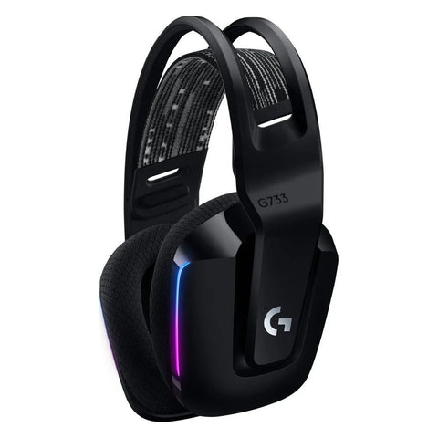 Logitech G733 Lightspeed Gaming Headset - Wireless / RGB / Black Logitech