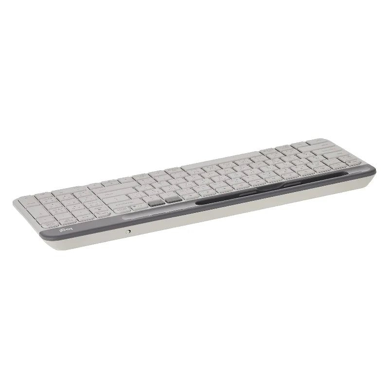 Logitech K580 Slim Multi-Device Wireless Keyboard - Off White / Arabic/English Logitech