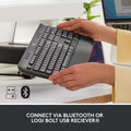 Logitech K650 SIGNATURE Bluetooth Keyboard - Graphite - Arb Logitech