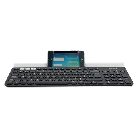Logitech K780 Multi-Device Wireless Keyboard for Windows / Mac / Chrome / iOS / Android - Dark Grey Logitech