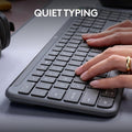 Logitech K950 Bluetooth Keyboard - Arabic/English / Black Logitech