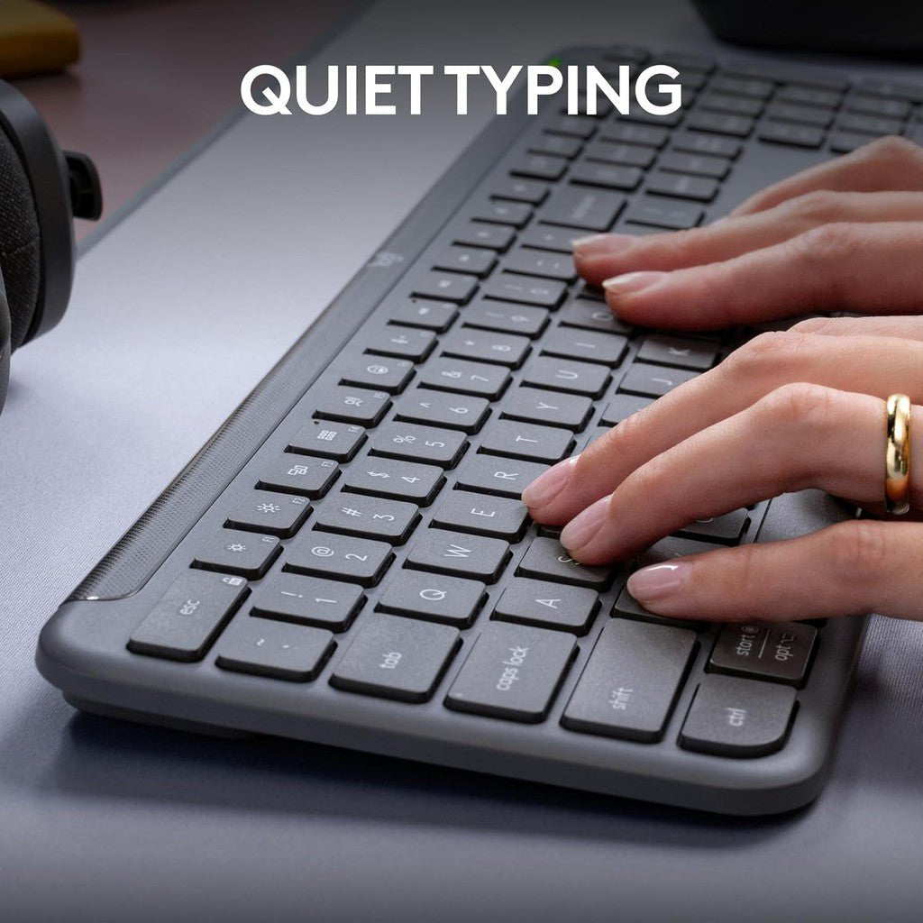 Logitech K950 Bluetooth Keyboard - Arabic/English / Black Logitech
