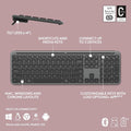 Logitech K950 Bluetooth Keyboard - Arabic/English / Black Logitech