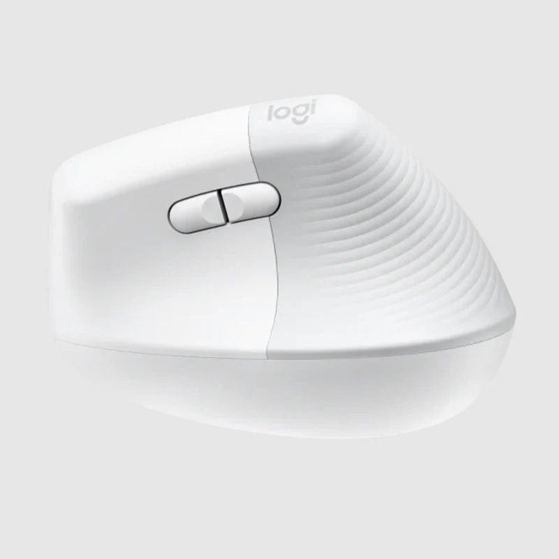 Logitech Lift Bluetooth Vertical Ergonomic Mouse - Off-White Logitech
