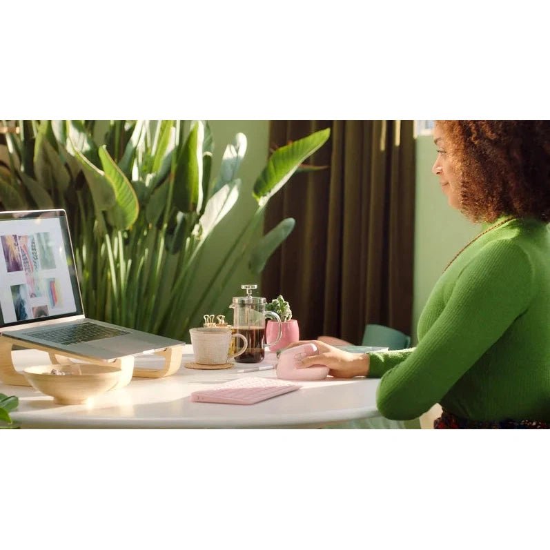 Logitech Lift Bluetooth Vertical Ergonomic Mouse - Off-White Logitech