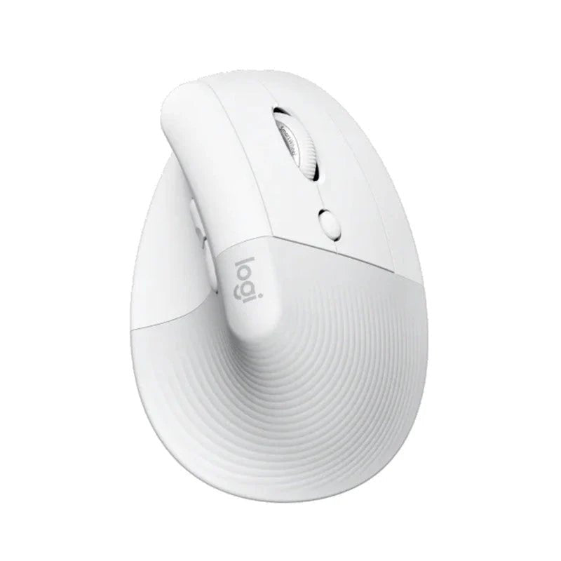 Logitech Lift Bluetooth Vertical Ergonomic Mouse - Off-White Logitech