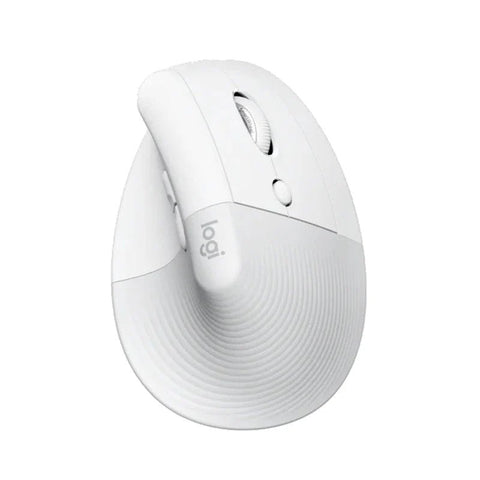 Logitech Lift Bluetooth Vertical Ergonomic Mouse - Off-White Logitech