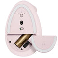 Logitech Lift Vertical Ergonomic Wireless & Blutooth Mouse - Rose Logitech