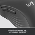 Logitech M650 Signature Wireless Mouse - Large / Graphite Logitech