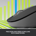 Logitech M650 Signature Wireless Mouse - Large / Graphite Logitech