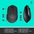 Logitech MK345 Comfort Wireless Keyboard And Mouse Combo Logitech