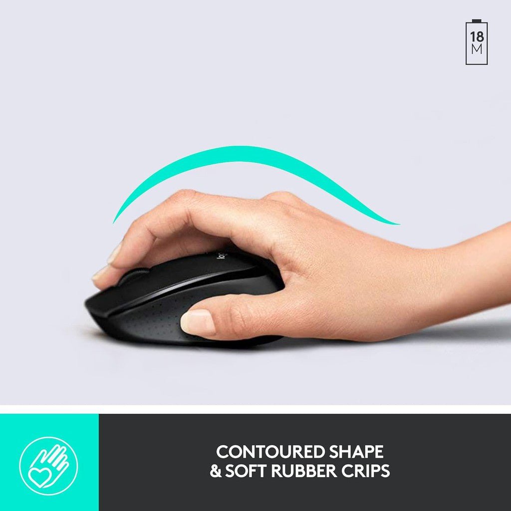Logitech MK345 Comfort Wireless Keyboard And Mouse Combo Logitech