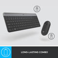 Logitech MK470 Slim Wireless Keyboard/Mouse Combo - Arb/Eng Logitech