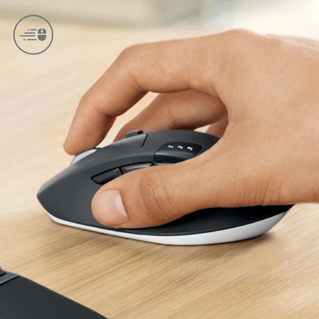Logitech MK850 Performance Keyboard & Mouse - Wireless / BT / Arb/Eng - Black Logitech