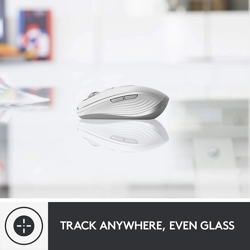 Logitech MX Anywhere 3s Bluetooth Mouse - Pale Grey Logitech