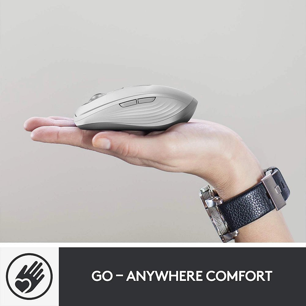 Logitech MX Anywhere 3s Bluetooth Mouse - Pale Grey Logitech