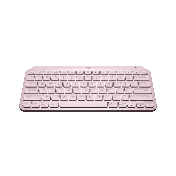 Logitech MX Keys Mini Bluetooth Illuminated Keyboard, English - Rose Pink Logitech