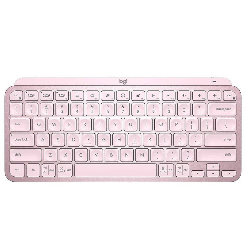 Logitech MX Keys Mini Bluetooth Illuminated Keyboard, English - Rose Pink Logitech