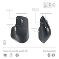 Logitech MX Keys S Keyboard Mouse Combo - Graphite (Eng/Arb) Logitech