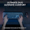 Logitech MX Keys S Keyboard Mouse Combo - Graphite (Eng/Arb) Logitech