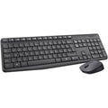 Logitech MK235 - 2.40GHz / Up to 10m / Optical / Wi-Fi / Arb/Eng - Keyboard & Mouse Combo Logitech