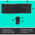 Logitech Mk270 Wireless Keyboard And Mouse Combo Logitech