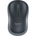Logitech Mouse M185 Wireless Nano - Black and Grey Logitech