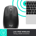 Logitech Mouse M190 Wireless - Black Logitech