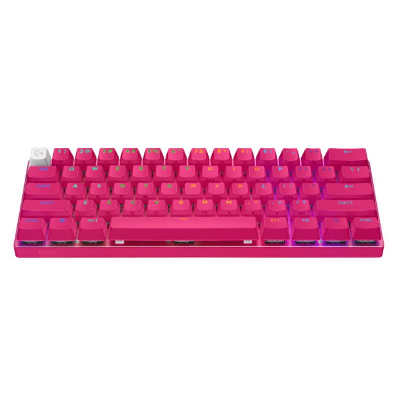Logitech PRO X 60 LIGHTSPEED Wireless Gaming Keyboard - Magenta Logitech