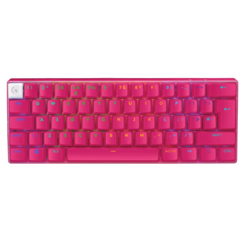 Logitech PRO X 60 LIGHTSPEED Wireless Gaming Keyboard - Magenta Logitech