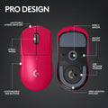 Logitech PRO X SUPERLIGHT 2 Wireless Gaming Mouse - Magenta Logitech