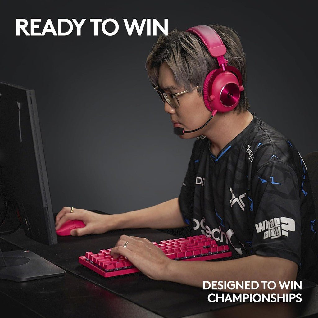 Logitech PRO X SUPERLIGHT 2 Wireless Gaming Mouse - Magenta Logitech