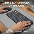 Logitech Pebble 2 Keyboard Mouse Combo - Tonal Graphite (Eng/Arb) Logitech