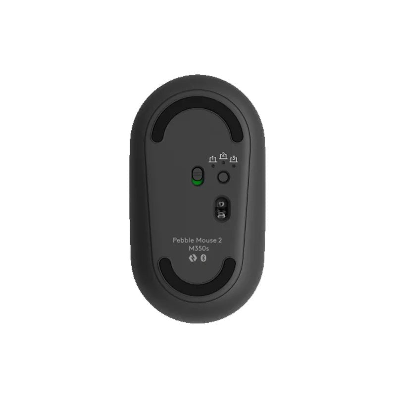 Logitech Pebble Mouse 2 M350S / Wireless / Bluetooth Mouse - Tonal Graphite Logitech