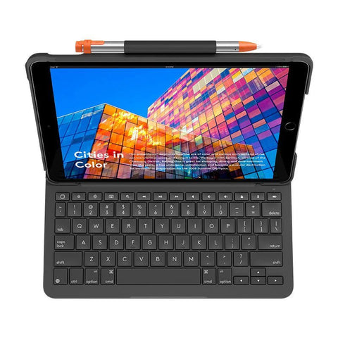 Logitech Slim Keyboard Folio for iPad Air 10.5" (3rd Generation) - Graphite / Arabic Logitech