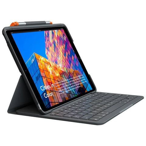 Logitech Slim Keyboard Folio for iPad Air 10.5" (3rd Generation) - Graphite / Arabic Logitech