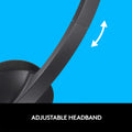 Logitech H340 - USB 2.0 / Wired / 20Hz to 20KHz / Stereo - Head Phones Logitech